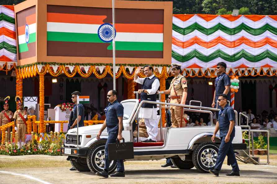 Independence Day celebration in Guwahati