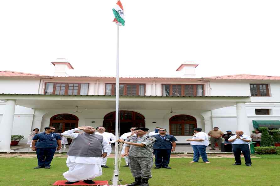 I-Day: Kharge hoists national flag