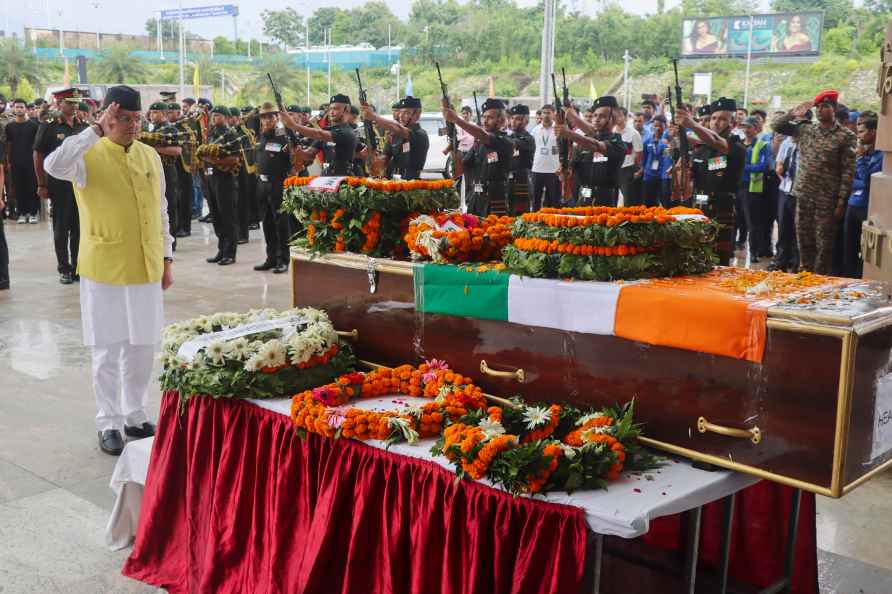 CM Dhami pays tribute to slain Army Captain