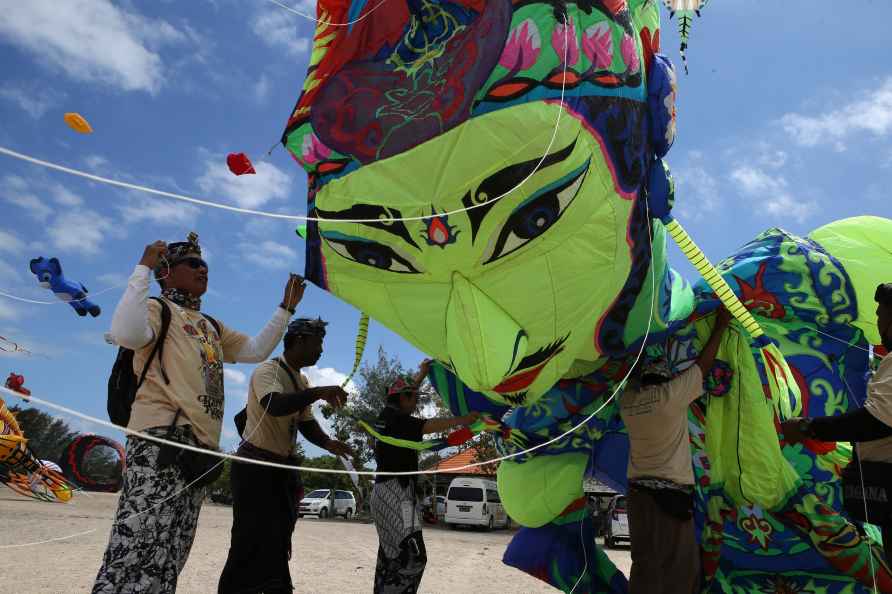 Denpasar international kite festival