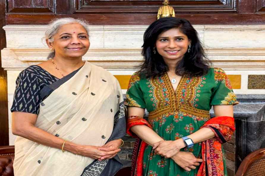 Nirmala Sitharaman meets Gita Gopinath