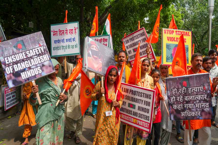 Protest over violence against minorities