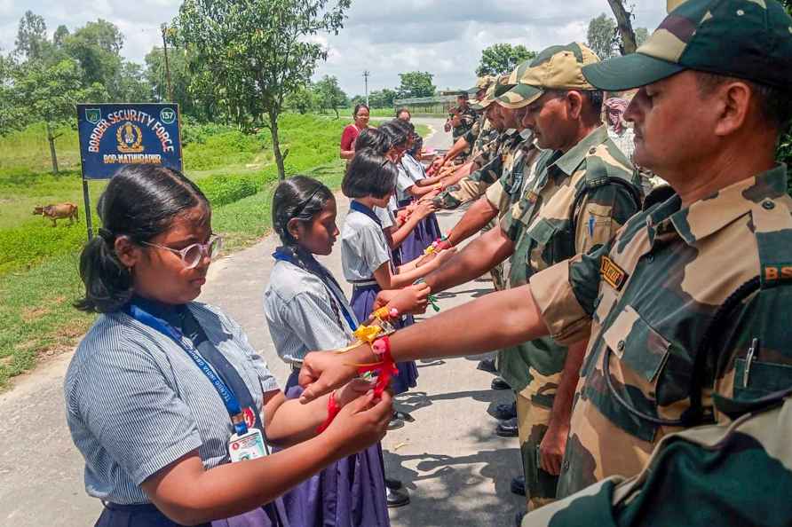 Rakshabandhan celebrations in Dakshin Dinajpur