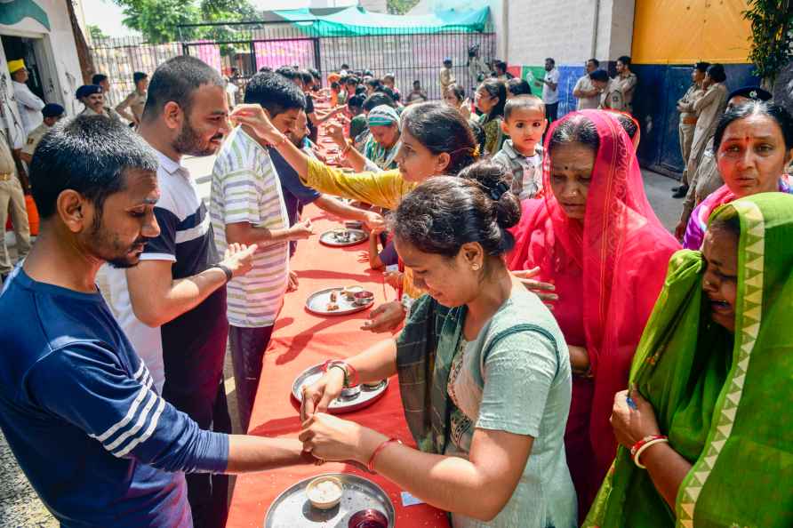 Rakshabandhan celebrations in Rajkot