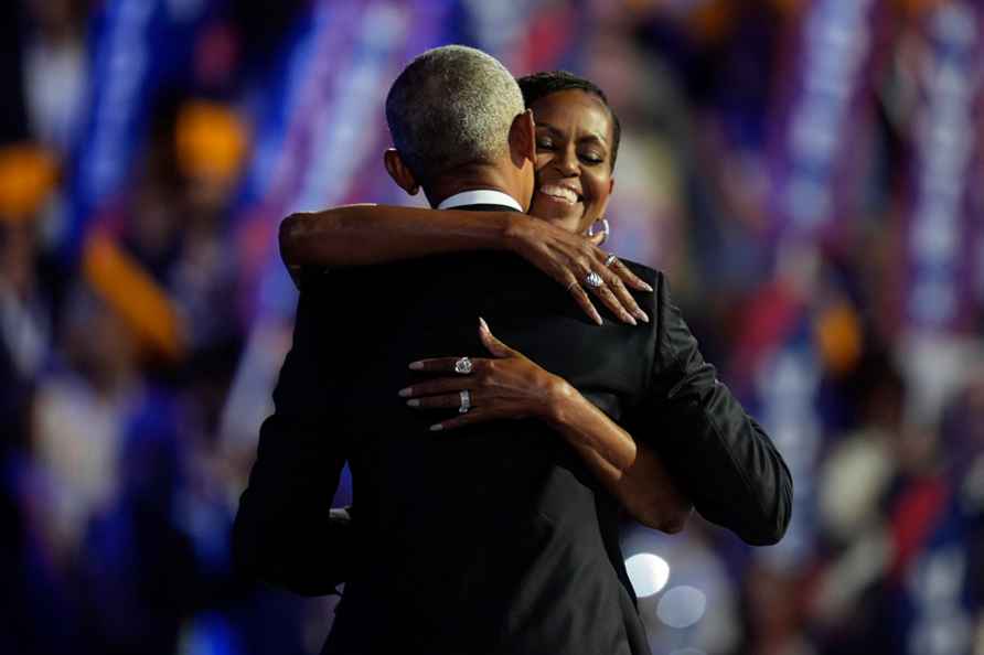 Barack Obama and Michelle Obama