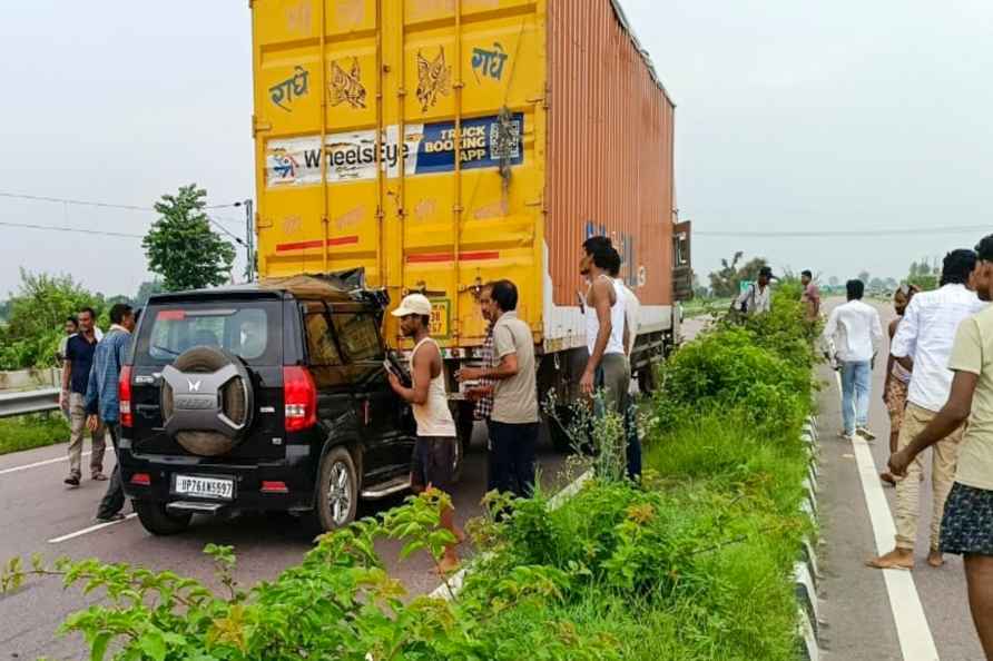 Accident on National Highway-2