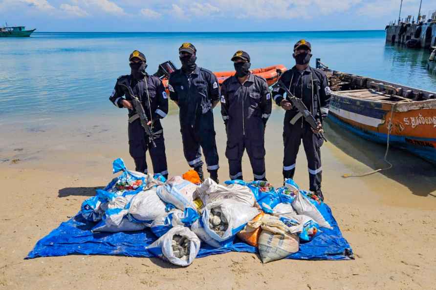 Indian Coast Guard seize endangered Sea Cucumber