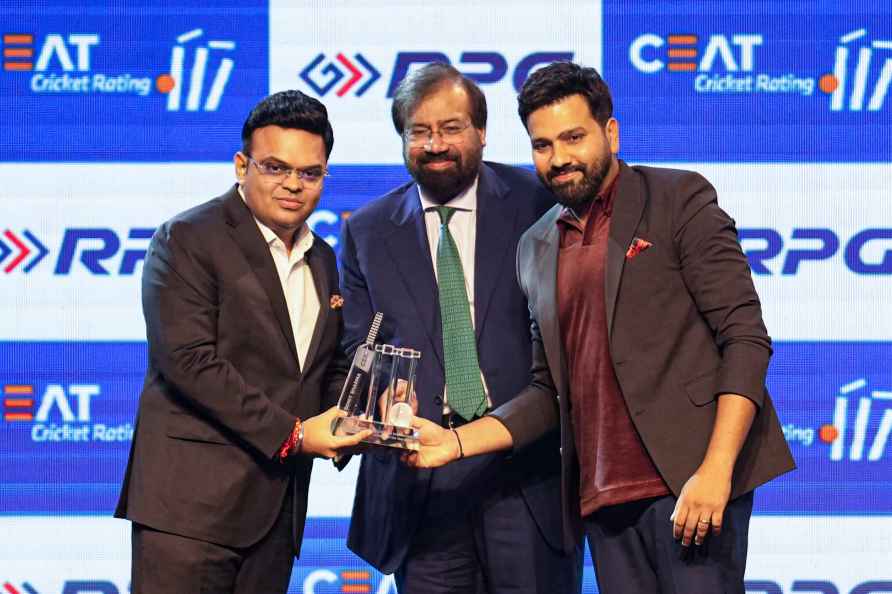 Mumbai: RPG Group Chairman Harsh Goenka and BCCI Secretary Jay Shah...