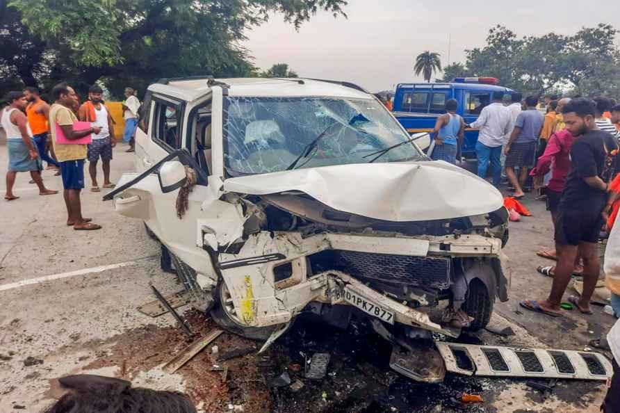 Road accident in Bihar's Bhojpur