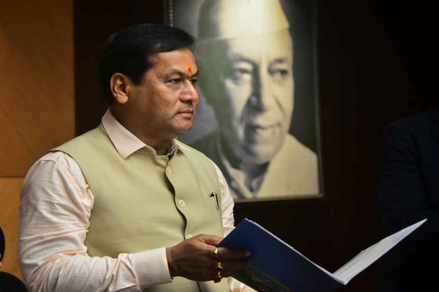 Sarbananda Sonowal in Navi Mumbai