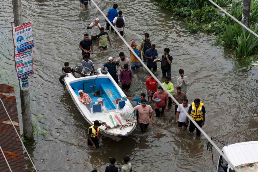 Flooded area of Feni,