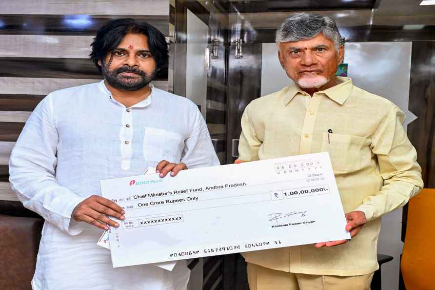 Pawan Kalyan provides crores to CM's Relief Fund