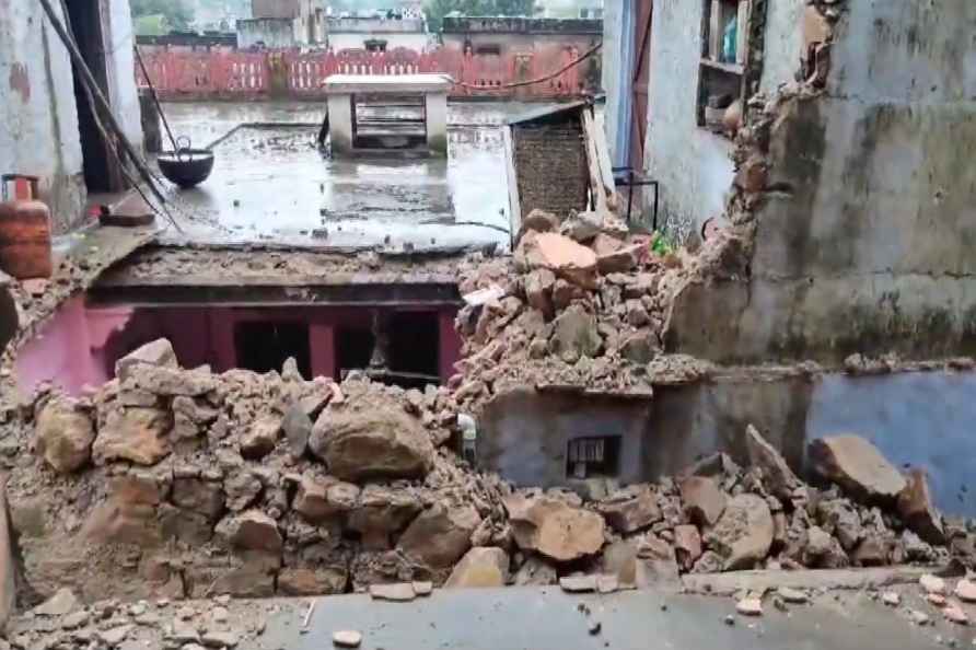 House collapsed due to rains in Ajmer