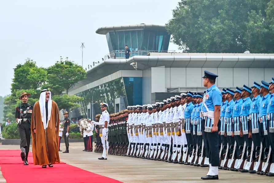 Abu Dhabi Crown Prince in Delhi