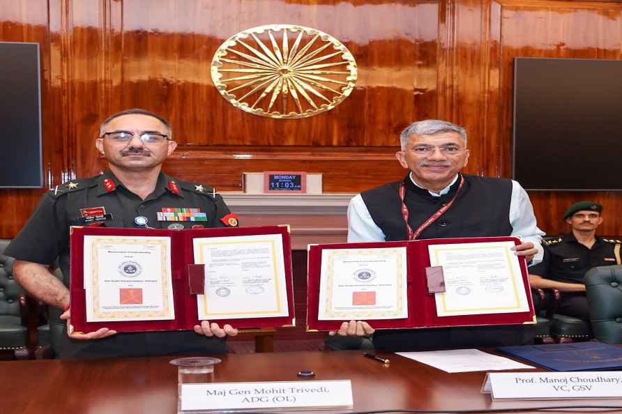 Army & Air Force sign MoU with Gati Shakti Vishwavidyalaya