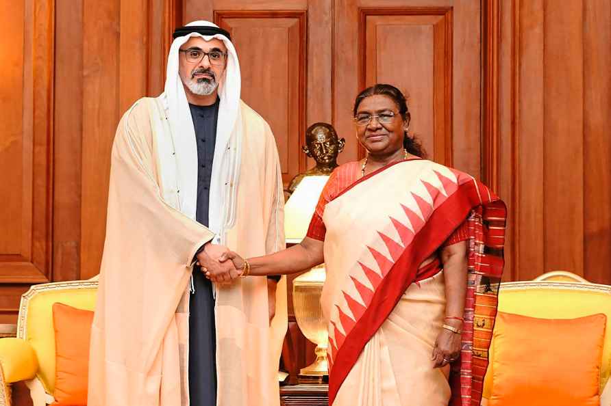 Prez Murmu, Crown Prince of Abu Dhabi meet