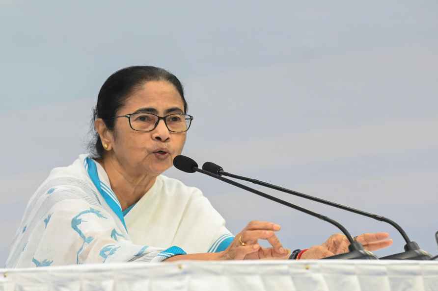 Mamata at review meeting