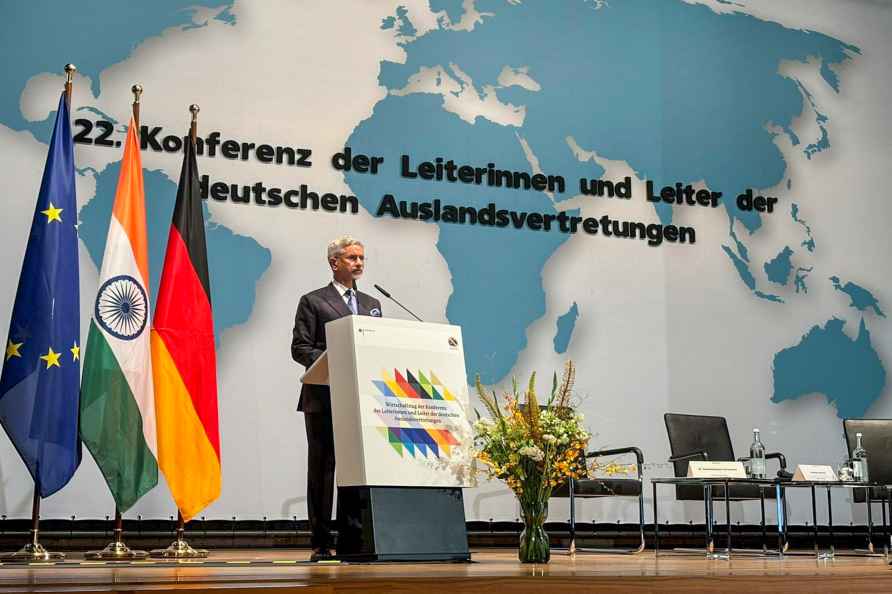 S Jaishankar at the Annual Ambassadors’ Conference of German Foreign Office,?