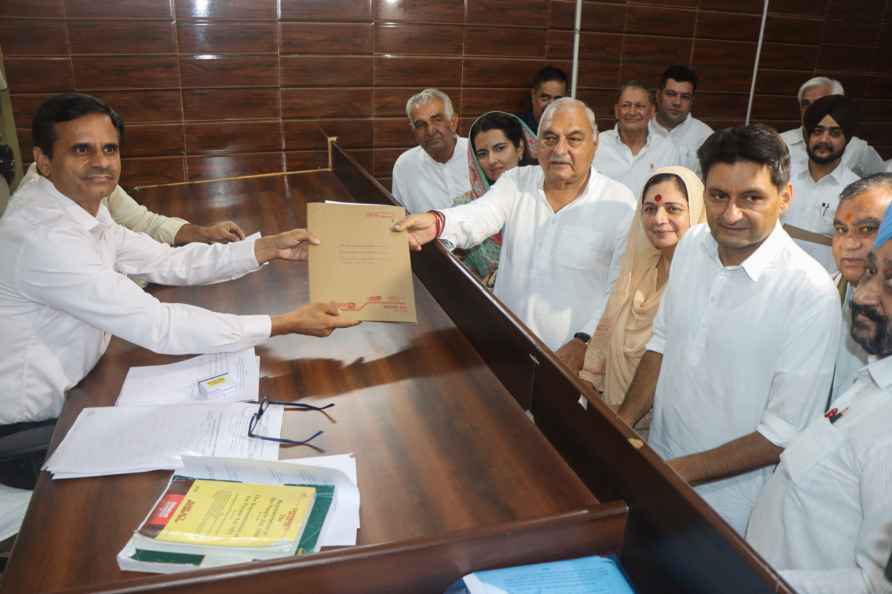 Haryana polls: Bhupinder Singh Hooda files nomination