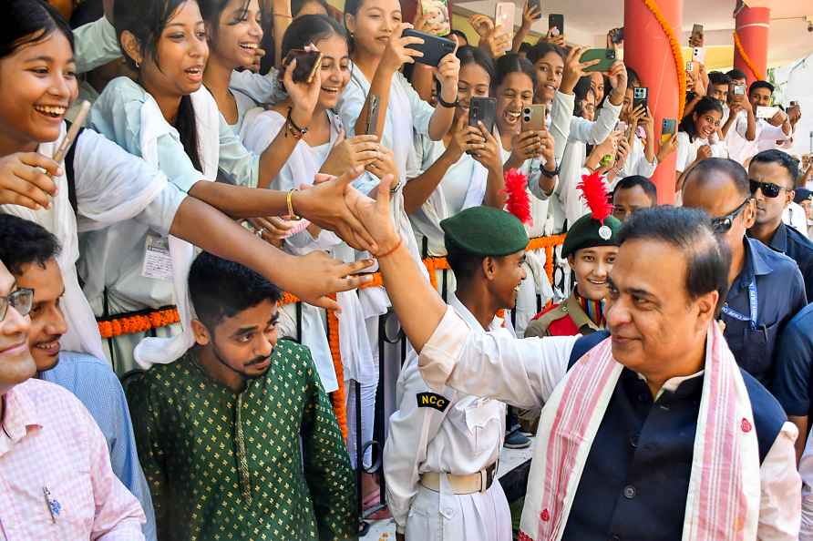 Assam CM at founday day of B.Borooah College