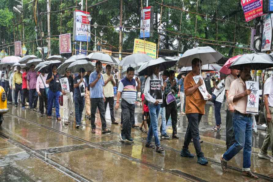 Protest against Kolkata medic's rape-murder