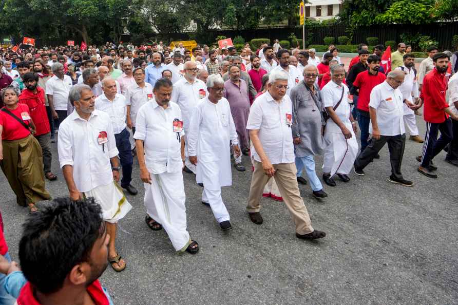 Sitaram Yechury's last journey